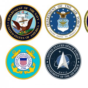 Updated Armed Forces Seals